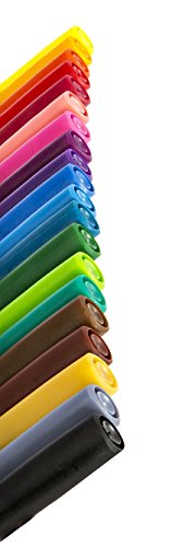 Faber-Castell 155320 - Fasermaler GRIP Colour Marker, 20er Etui -