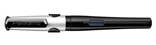 Pelikan 958850 Pelikano Füllhalter Feder M für Rechtshänder, schwarz -
