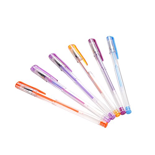 LIHAO Gelschreiber Gelstifte Set Glitzer 48 Farben -