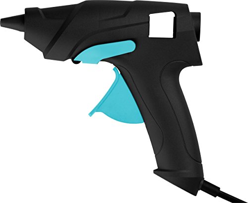 Pattex Hot Pistol Heißklebepistole / Klebepistole mit mechanischem Vorschub und hitzeisolierter Düse / Set mit Pattex Heißklebepistole + 6 Klebesticks, Ø 11 mm -