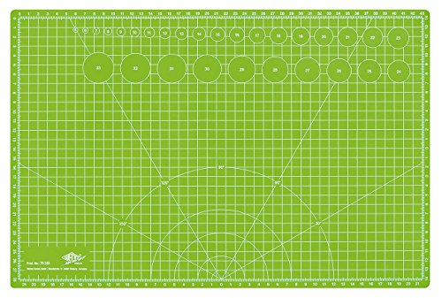 Wedo 79 245 Schneidematte Comfortline (CM 45, selbstschließende Oberfläche, 45 x 30 x 0,3 cm) apfelgrün -