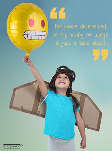 Emoji Party Ballons 25 Pack Party Ausstattung, Packung mit Verschiedenen Emoticon Helium Ballons - 2