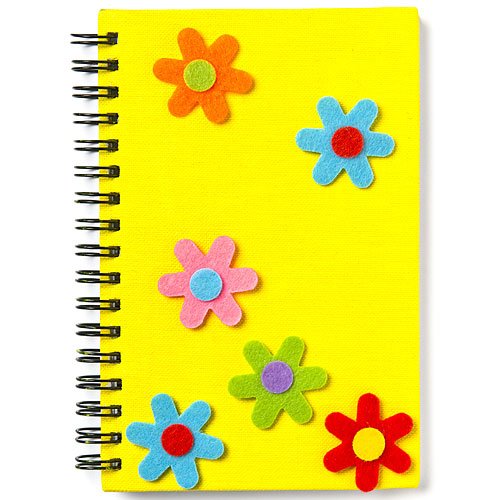 Selbstklebende Filz-Blumen zum Basteln für Kinder ideal für Frühling und Karnival - 60 Stück - 3