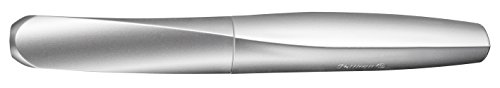 Pelikan R457 Tintenroller Twist in Faltschachtel, universell für Rechts- und Linkshänder, silber - 5