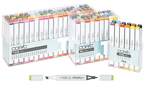 Copic classic Basis Marker 12-er Set V09, RV11, R08, YR04, Y13, YG03, G17, B14, B29, B39, E09, 100 - 5