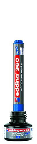 edding Whiteboardmarker edding 360, nachfüllbar, 1,5 - 3mm, schwarz - 4