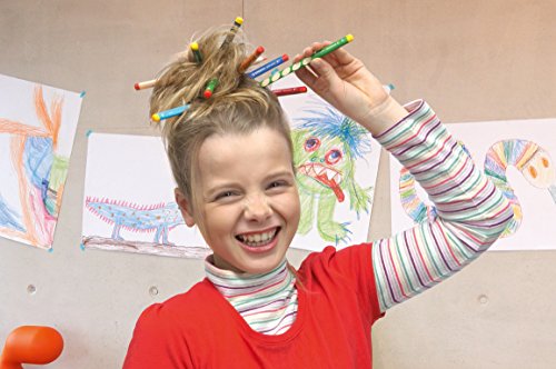 Ergonomischer Buntstift - STABILO EASYcolors - 12er Pack mit Spitzer - mit 12 verschiedenen Farben - für Rechtshänder - 5