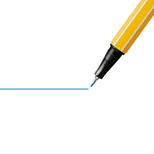 Fineliner - STABILO point 88 Mini - Sweet Colors - 15er Pack - mit 15 verschiedenen Farben im wiederverschließbaren Beutel - 3