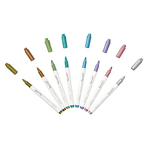 Metallic Pens 8 Shimmery Colours - 2