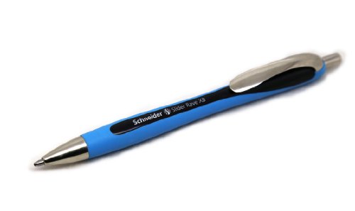 Schneider Schreibgeräte Kugelschreiber Slider Rave, Druckmechanik, XB, schwarz - 3