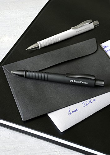Faber-Castell 241190 Kugelschreiber, POLY BALL XB, schwarz - 3