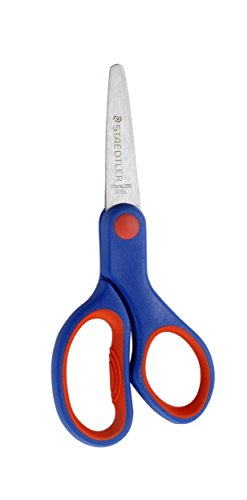 Staedtler 965 14 NBK Noris Club Bastelschere, ergonomische Griffzone, gerundete Klingen, hohe Schneidleistung, Länge: 14 cm - 2