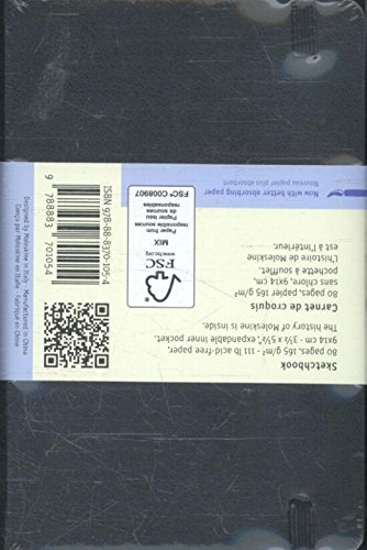 Moleskine Kreativ-Notizbücher, Skizzenbuch Pocket, Hardcover schwarz - 2