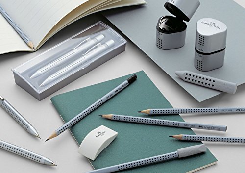 Faber-Castell 117001 - Bleistift Grip 2001, Härtegrad B -