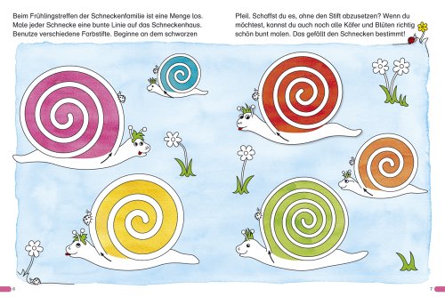 Fragenbär Vorschule: Schwungübungen zur Feinmotorik (Lerne mehr mit Fragenbär) - 3