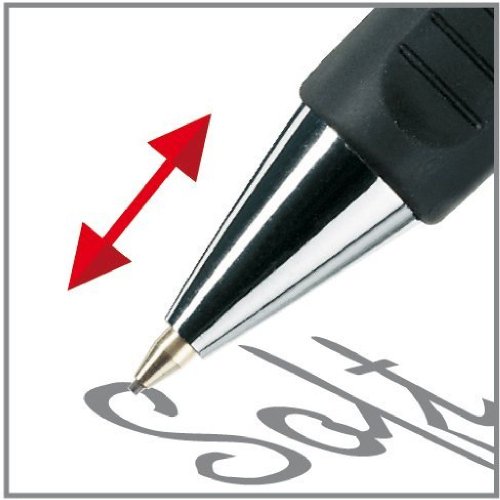 Faber-Castell 130733 - Druckbleistift GRIP PLUS, Minenstärke: 0,7 mm, Schaftfarbe: schwarz metallic -