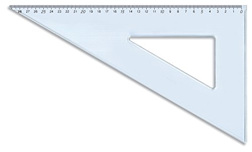 Arda 28830 Man Dreieck 60 °, für Linkshänder, 30 cm, Left - 2