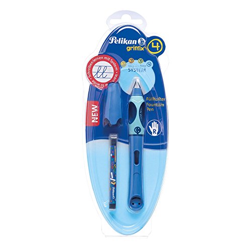Pelikan 927970 Füllhalter (für Rechtshänder) blau -
