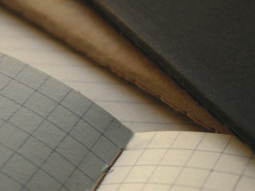 Moleskine Cahier Notizhefte (kariert, Pocket, Kartoneinband) 3-er-Set schwarz - 7