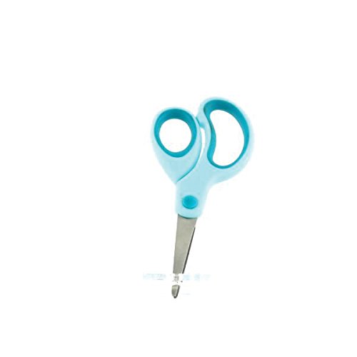 Westcott E-20585 00 Kinderschere Softgrip Lefty für Linkshänder, spitz, Polybeutel, 13 cm, türkis -