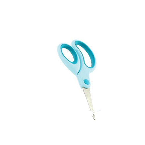 Westcott E-20585 00 Kinderschere Softgrip Lefty für Linkshänder, spitz, Polybeutel, 13 cm, türkis -