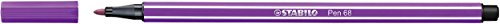 Premium-Filzstift - STABILO Pen 68-15er Pack - mit 15 verschiedenen Farben inklusive 5 Neonfarben - 2