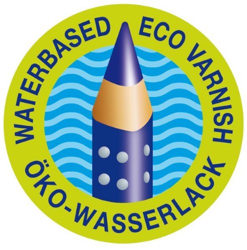 Faber-Castell 117697 - 6 Bleistifte GRIP 2001, Härtegrad: HB, Schaftfarbe: silber - 8