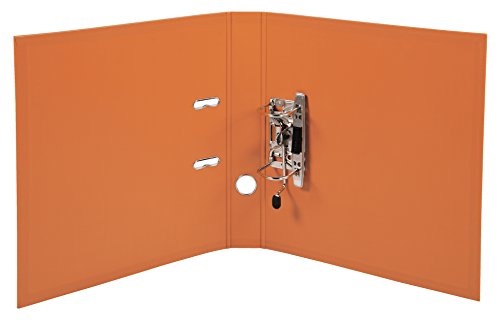 Exacompta 53054E Premium Kunststoff-Ordner (PVC, 2 Ringe, Rücken 50 mm, DIN A4) 10 Stück Farbkombination - 6
