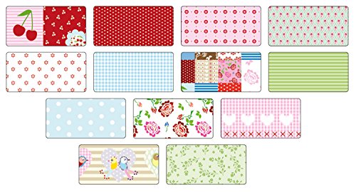 folia 46809 - Motivkarton Mittsommerland, 50 x 70 cm, 13 Bogen sortiert - 2
