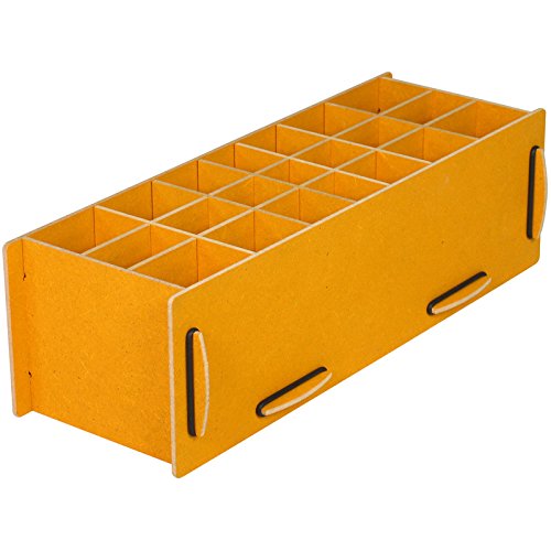 Werkhaus Stiftebox XL gelb, Holzwerkstoff