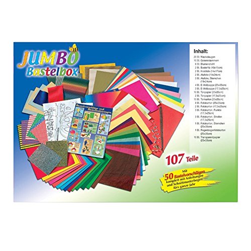 Folia 50915/1 - Jumbo Bastelkoffer, 107-teilig -