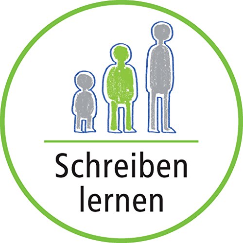 STABILO EASYergo 3.15 inkl. 1 dicke HB Mine & Spitzer - ergonomischer Druckbleistift für Linkshänder - Einzelstift hell-/dunkelblau -