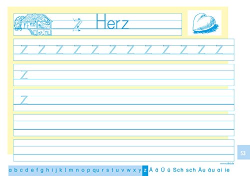 Elbi Schreiblehrgang Druckschrift - Schreiben lernen in der Grundschule und Förderschule - H12 -