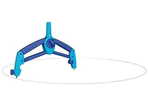 Pelikan Zirkel griffix, ideal für die Schule, ergonomische Form, inkl. Ersatzminen & Anspitzer - 3