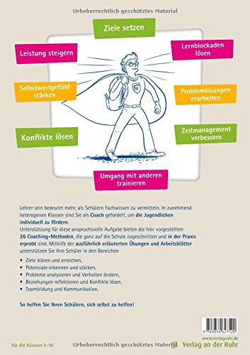 Lehrer coachen Schüler: Methoden und Arbeitsblätter zu Selbstreflexion, Persönlichtsentwicklung und positivem Denken -