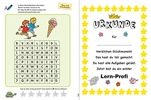 1. + 2. Klasse - Übungen mit 500 Belohnungsstickern: Rechnen, zuordnen, schreiben. Von Pädagogen empfohlen -