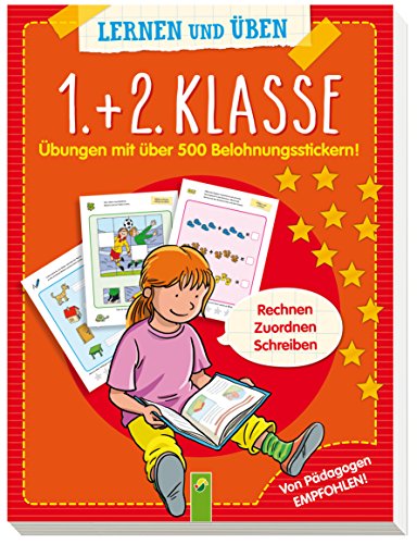 1. + 2. Klasse - Übungen mit 500 Belohnungsstickern: Rechnen, zuordnen, schreiben. Von Pädagogen empfohlen -