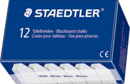 STAEDTLER Kreide 2350 Weiß 12 Stück