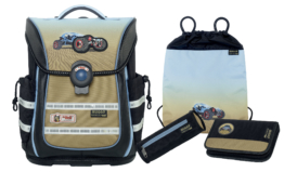 McNeill Schulranzen Set ERGO Light PURE 4tlg. BUGGY