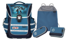 McNeill Schulranzen Set ERGO Light PURE - STEELMAN Motion-Line