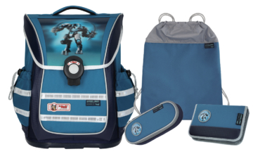 McNeill Schulranzen Set ERGO Light PURE - STEELMAN Motion-Line